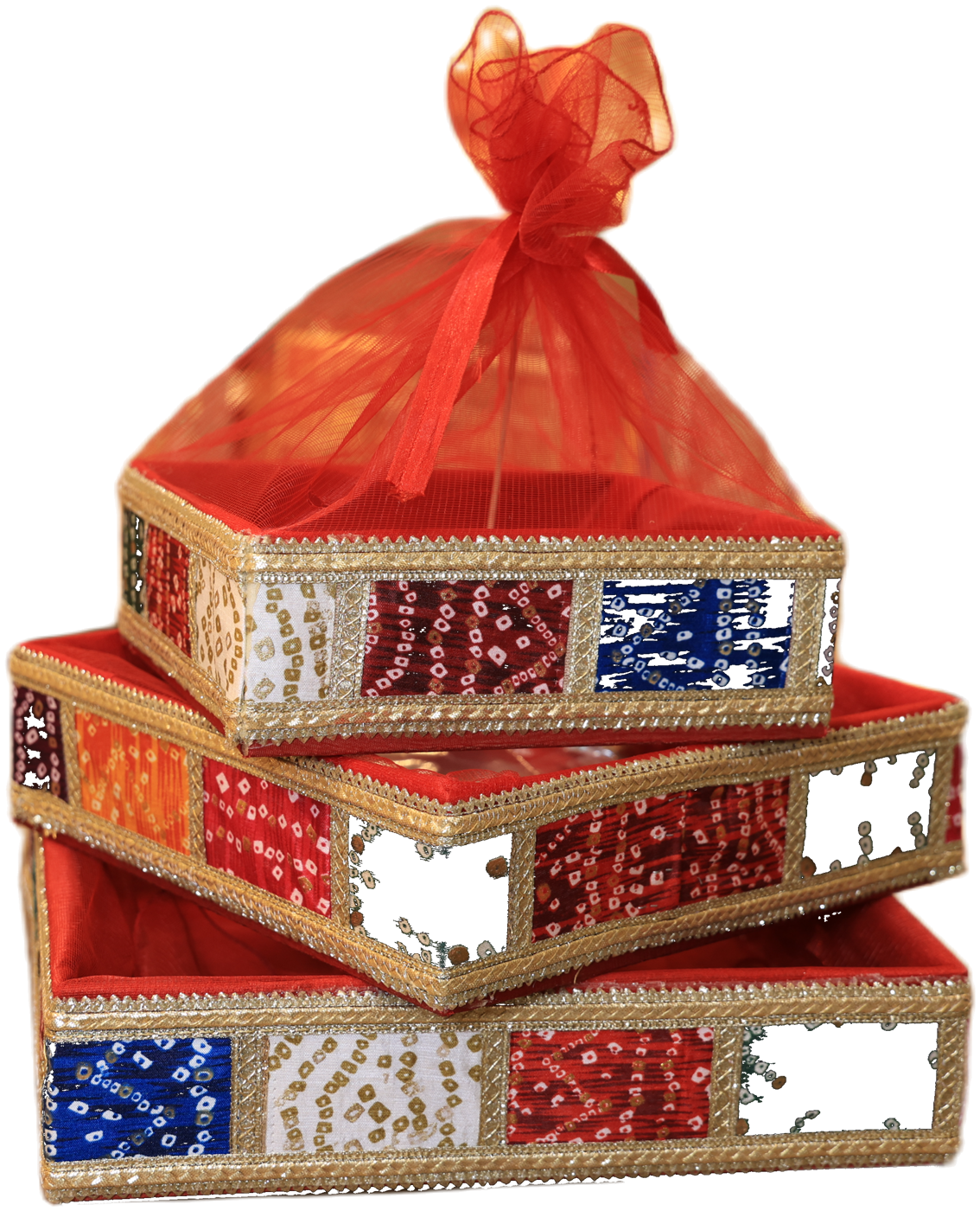 Bandhej Basket - Baskets