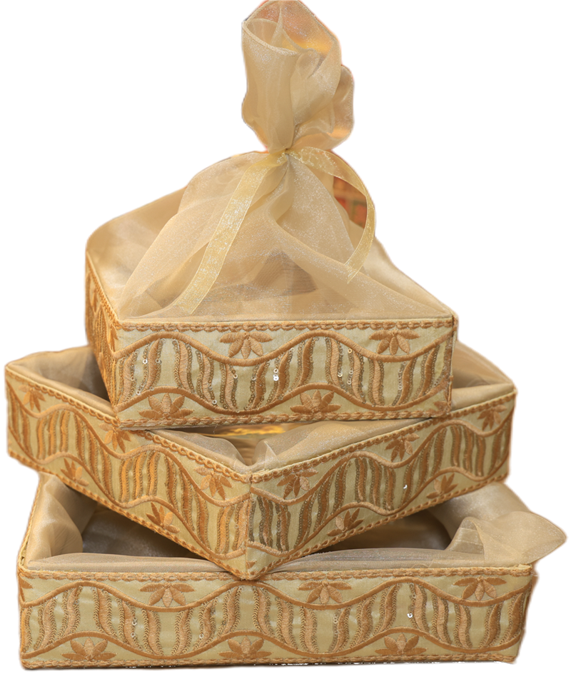 Golden Waves Basket - Baskets