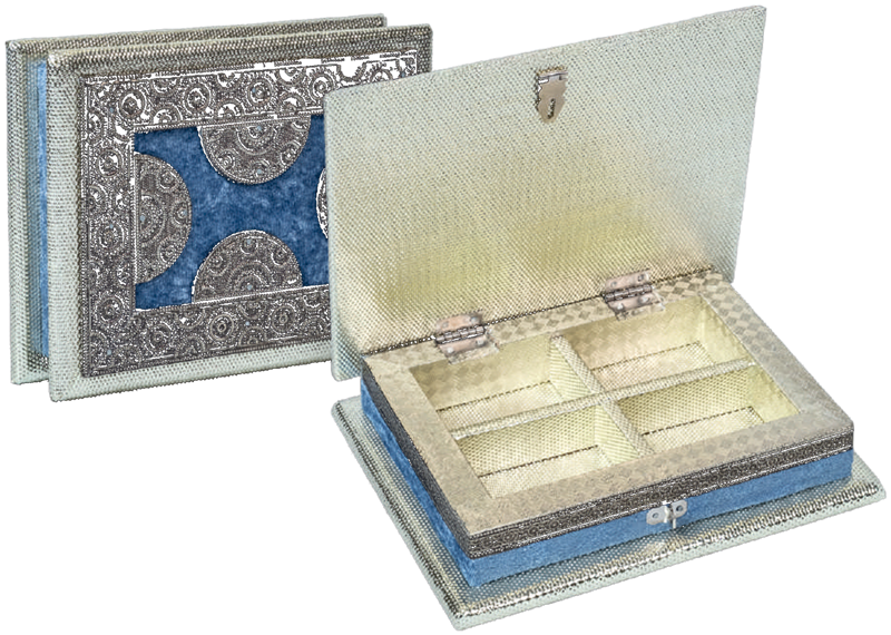 Oxidized heritage metal casket