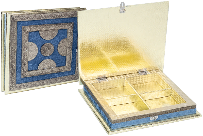 Oxidized heritage metal casket