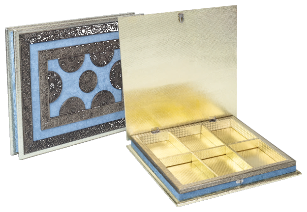 Velvet Metal Casket - Oxidized