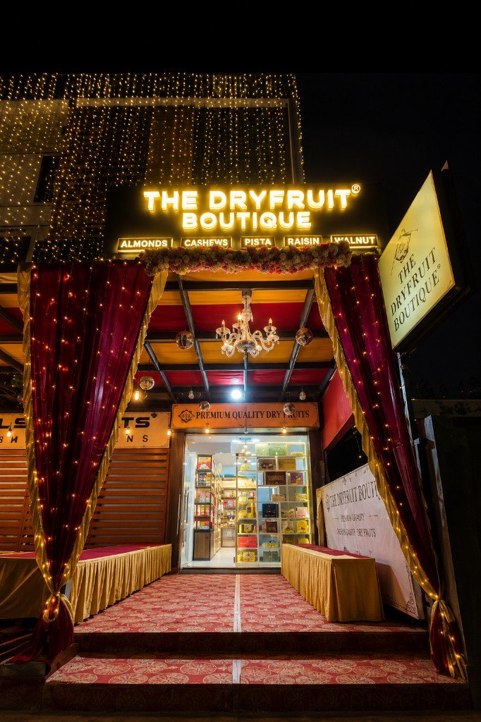 The Dryfruit Boutique storefront, Jaipur
